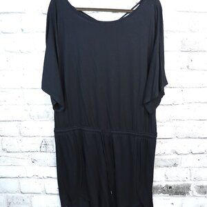 Gap Black Women's XL TALL Romper NWT